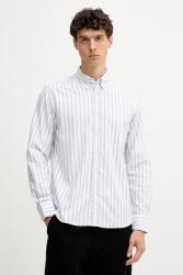 Benetton pamut ing legombolt galléros, regular, 5FGBUQ04C - fehér M - answear - 22 990 Ft