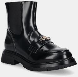 Tommy Hilfiger gyerek bakancs fekete, T3A5-34017 - fekete 40