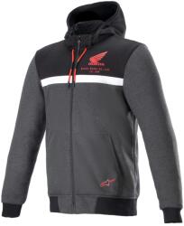 Alpinestars Hanorac motocicletă Alpinestars Chrome Street Hoodie Honda negru-gri-roșu (AIM100-915)