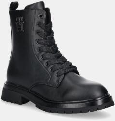 Tommy Hilfiger gyerek bakancs fekete, T3A5-34154 - fekete 38