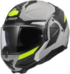 LS2 Cască de motocicletă rabatabilă LS2 FF910 Advant II Triple gri deschis (LS569102167-MASTER)