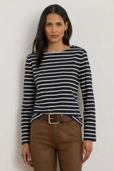 Ralph Lauren pamut hosszúujjú sötétkék, 200980155 - sötétkék M