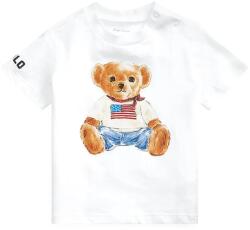 Ralph Lauren baba pamut póló - fehér 75-79 - answear - 20 990 Ft