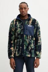 Columbia kifordítható szabadidős pulóver Winter Pass sötétkék, mintás, 2135651 - sötétkék M