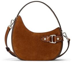 Lauren Ralph Lauren velúr táska - barna Univerzális méret - answear - 89 990 Ft