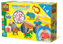 SES Creative My first - Mega set de plastilina cu unelte (14438)