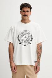 adidas Originals pamut póló All Black - bézs M