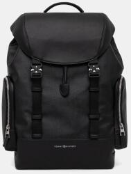 Tommy Hilfiger hátizsák fekete, nagy, sima, AM0AM13636 - fekete Univerzális méret
