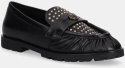 Pinko bőr félcipő Nora 01 fekete, lapos talpú, SD0435P120Z99 - fekete Női 38