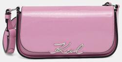 Karl Lagerfeld bőr táska - rózsaszín Univerzális méret - answear - 77 990 Ft
