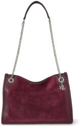Lauren Ralph Lauren velúr táska - burgundia Univerzális méret - answear - 109 990 Ft