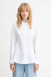 HUGO BOSS pamut ing galléros, fehér, regular, 50548428 - fehér 36