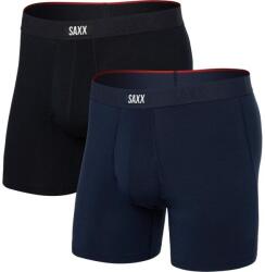 SAXX Vibe Xtra Soft Comfort Boxer Brf Fly 2pk L