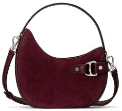 Lauren Ralph Lauren velúr táska - burgundia Univerzális méret