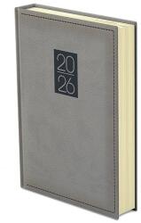 TopTimer Határidõnapló TOPTIMER Classic C020 B/5 napi sárga lapos szürke 2026 (C020C-005) - tonerpiac
