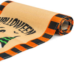  Halloween-i dekoráció - asztalterítő futó - halloween-i motívumokkal - 184 x 33 cm (56595B)