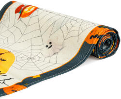  Halloween-i dekoráció - asztalterítő futó - halloween-i motívumokkal - 184 x 33 cm (56595A)