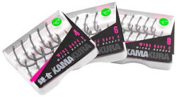 Korda Kamakura Wide Gape X élezett pontyozó horog 4 (KAM30)
