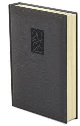 TopTimer Határidõnapló TOPTIMER Classic C020 B/5 napi sárga lapos fekete 2026 (C020C-003) - tonerpiac