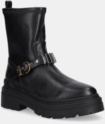 Pinko bőr bakancs Mia 27 - fekete Női 39