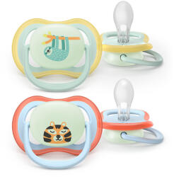 Philips SCF376/24 Játszócumi Ultra air éjszakai 0-6hó fiús 2db