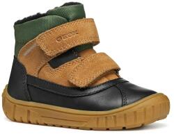 Geox gyerek télicipő bőrből OMAR barna, B462DC. 04322 - barna 21