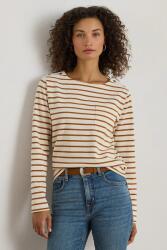 Ralph Lauren pamut hosszúujjú - bézs L