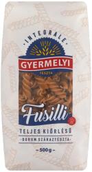 Gyermelyi tészta teljes kiörlésű fusilli
