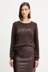 LIU JO pulóver könnyű, barna, TF5248. MS63L - barna XS