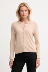 United Colors of Benetton gyapjú kardigán - bézs S - answear - 20 990 Ft