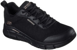 Skechers BOBS Sport B Flex - Flex Proof női fűzős fekete vízálló sportcipő 117351-BBK