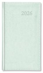 PÁTRIA Zsebnaptár 2026 heti álló Period Border körbevarrott menta