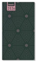 PÁTRIA Zsebnaptár 2026 heti álló Period Basic Pattern