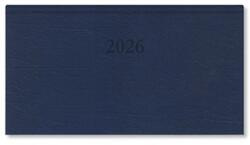 PÁTRIA Zsebnaptár 2026 heti fekvő Period Standard műbőr kék