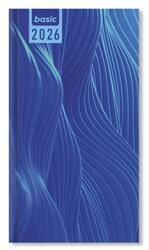 PÁTRIA Zsebnaptár 2026 heti álló Period Basic Blue