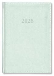 PÁTRIA Határidőnapló 2026 heti B/6 Period Border körbevarrott menta