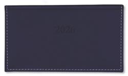 PÁTRIA Zsebnaptár 2026 heti fekvő Period Chamois körbevarrott kék