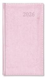 PÁTRIA Zsebnaptár 2026 heti álló Period Border körbevarrott rózsa