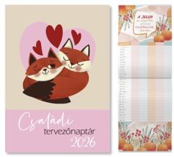 PÁTRIA Falinaptár 2026 pd 21x30cm Családi tervező (P4111-0211)