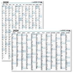 PÁTRIA Plakátnaptár 2026 pd kétoldalas B1 méret