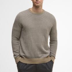 Barbour Wells Crew Neck Jumper - Washed Stone - XL