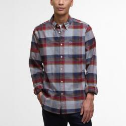 Barbour Portdown Tailored Shirt - Grey Marl - S