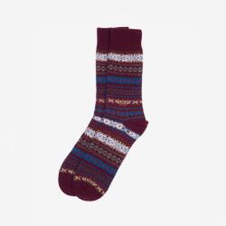 Barbour Boyd Socks - Burgundy - L