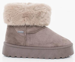 Tom Tailor 8490220002 Női téli bokacsizma sár 36