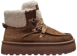 Tom Tailor 8490220009 Női téli bokacsizma mogyoróbarna 37