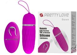 Pretty Love Dawn - ou vibrator din silicon cu telecomandă