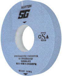 Norton Egyenes köszörűkorong Ø355x50x127 mm SGB 46 J VV1 (CT369471)