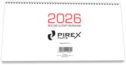  Pirex asztali naptár (24-es, 2026. év) (T24/2026)