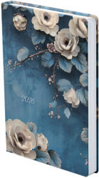 TopTimer Határidőnapló B/6 Napi Joy Fehér Rózsa 2026 (26T022J316)