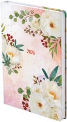 TopTimer Határidőnapló B/6 Heti Joy Tearózsa 2026 (26T012J101)